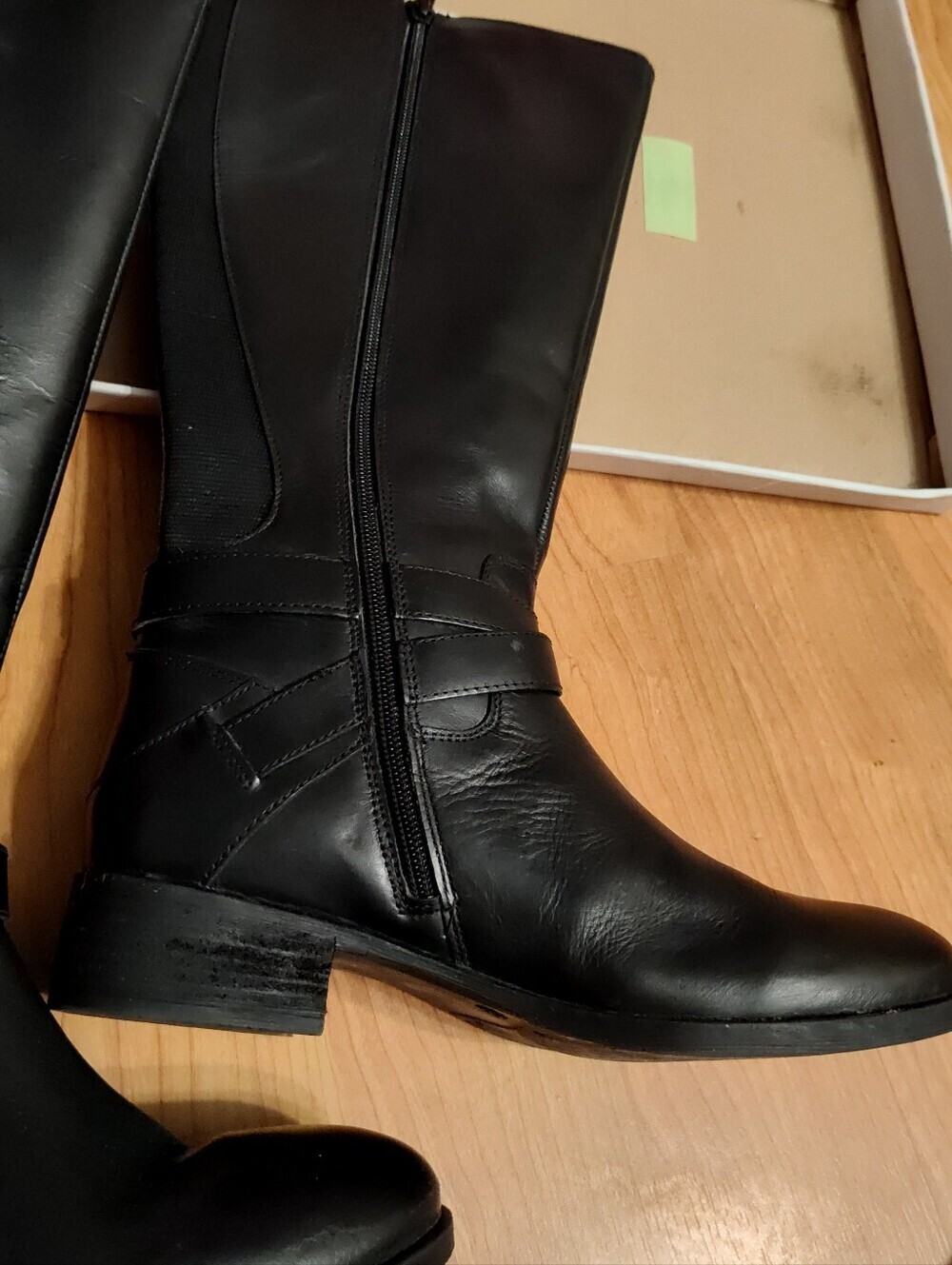 Matisse Destry Knee High Zip Boots Leather Riding Equestrian Women's 9 - Picture 4 of 8